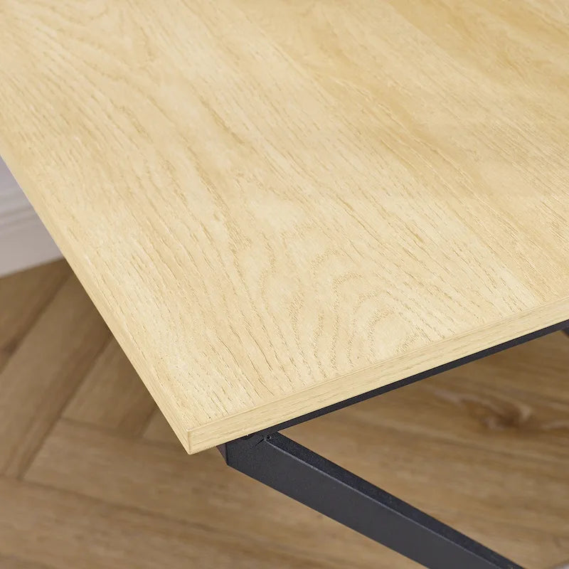 Lit mezzanine en métal pour une personne avec bureau rectangulaire, lumières LED et rangement